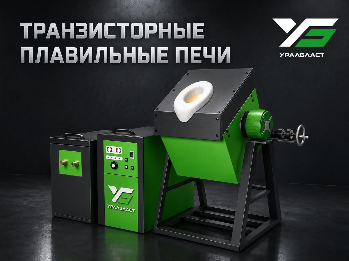 Индукционная транзисторная печь УИ-15П