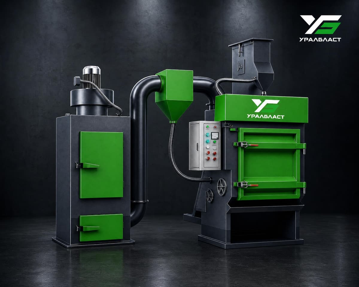 Дробеметная установка барабанного типа УИД-322