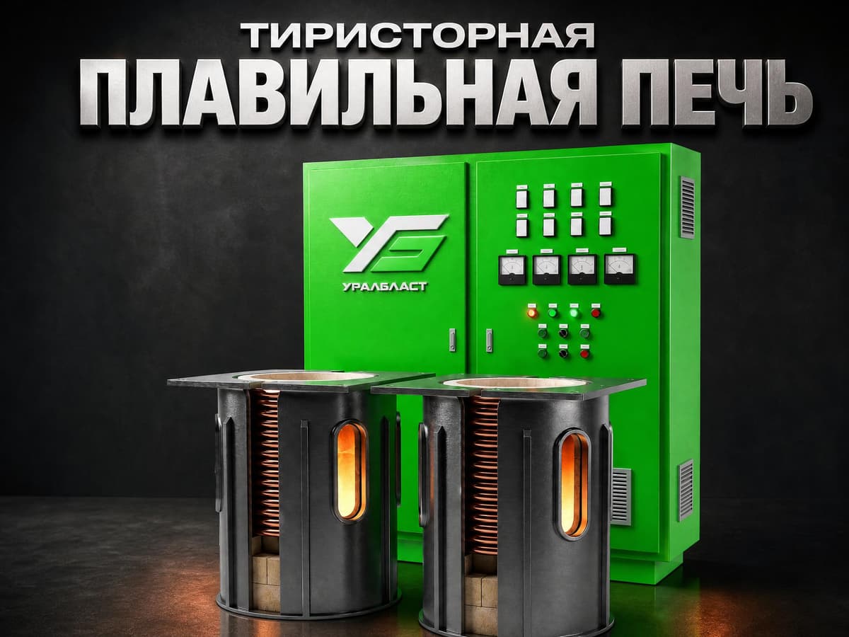 Индукционные плавильные тиристорные печи